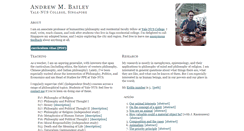 Desktop Screenshot of andrewmbailey.com
